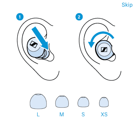 Sennheiser Momentum True Wireless 2 връзка Sennheiser Momentum True Wireless 2 връзка