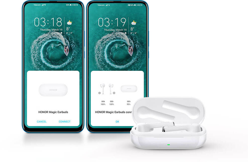 Honor Magic Earbuds Connection Honor Magic Earbuds Connection