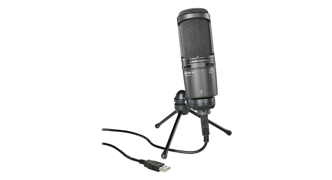 Audio-Technica AT2020USB + Най-добрият Audio-Technica AT2020USB + микрофон