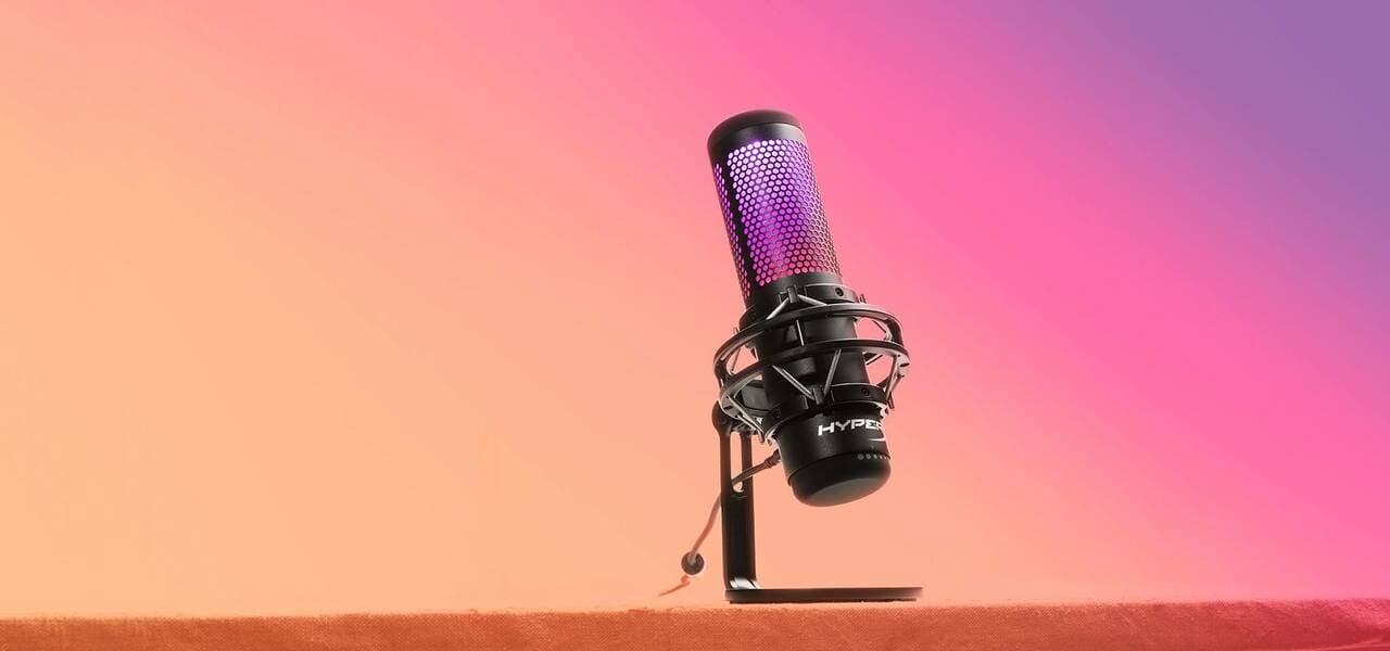 HyperX QuadCast Най-добрият HyperX QuadCast микрофон